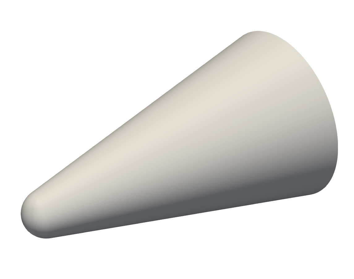 Configuration I — blunted cone