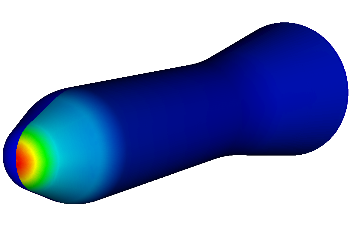 HB-2 0deg aoa - inviscid flow-field