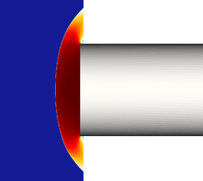 Baseflow — symmetry-plane slice